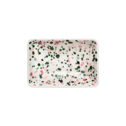 A7 tallrik 7x10cm Helle rosa-grön<IITTALA Online
