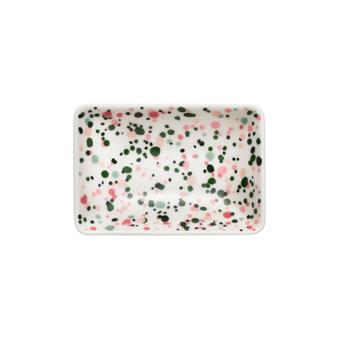 A7 tallrik 7x10cm Helle rosa-grön<IITTALA Online