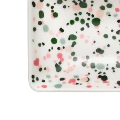 A7 tallrik 7x10cm Helle rosa-grön<IITTALA Online