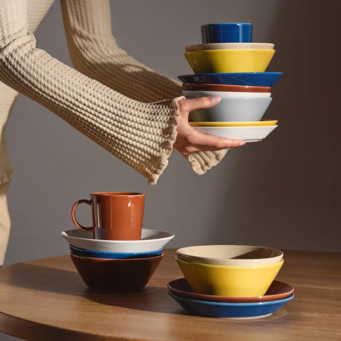 Djup tallrik 21cm vintage blå<IITTALA Hot