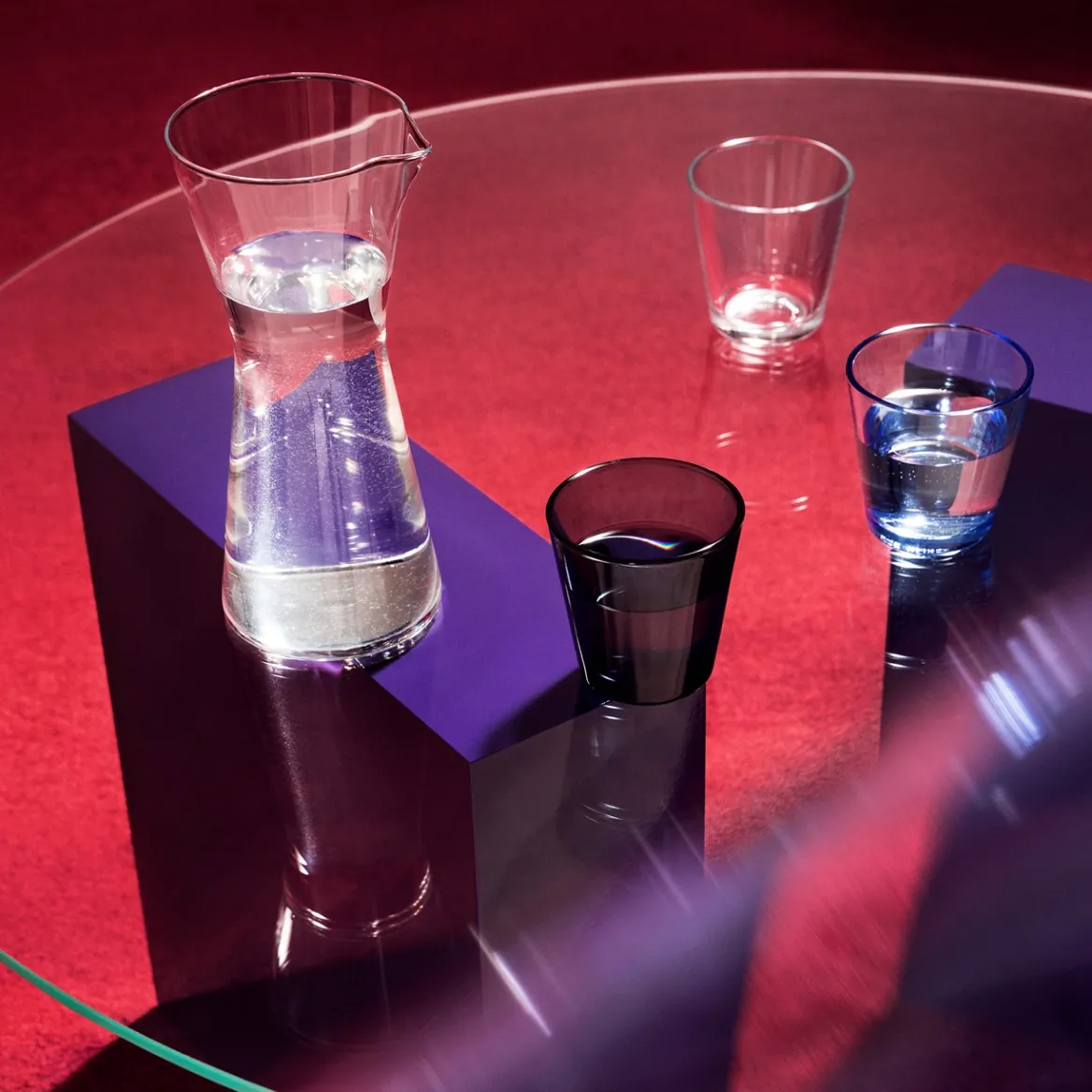 Dricksglas 21cl mörkgrå 2-pack<IITTALA New