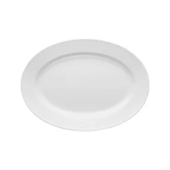 Fat oval 40x29 cm snö<IITTALA Best