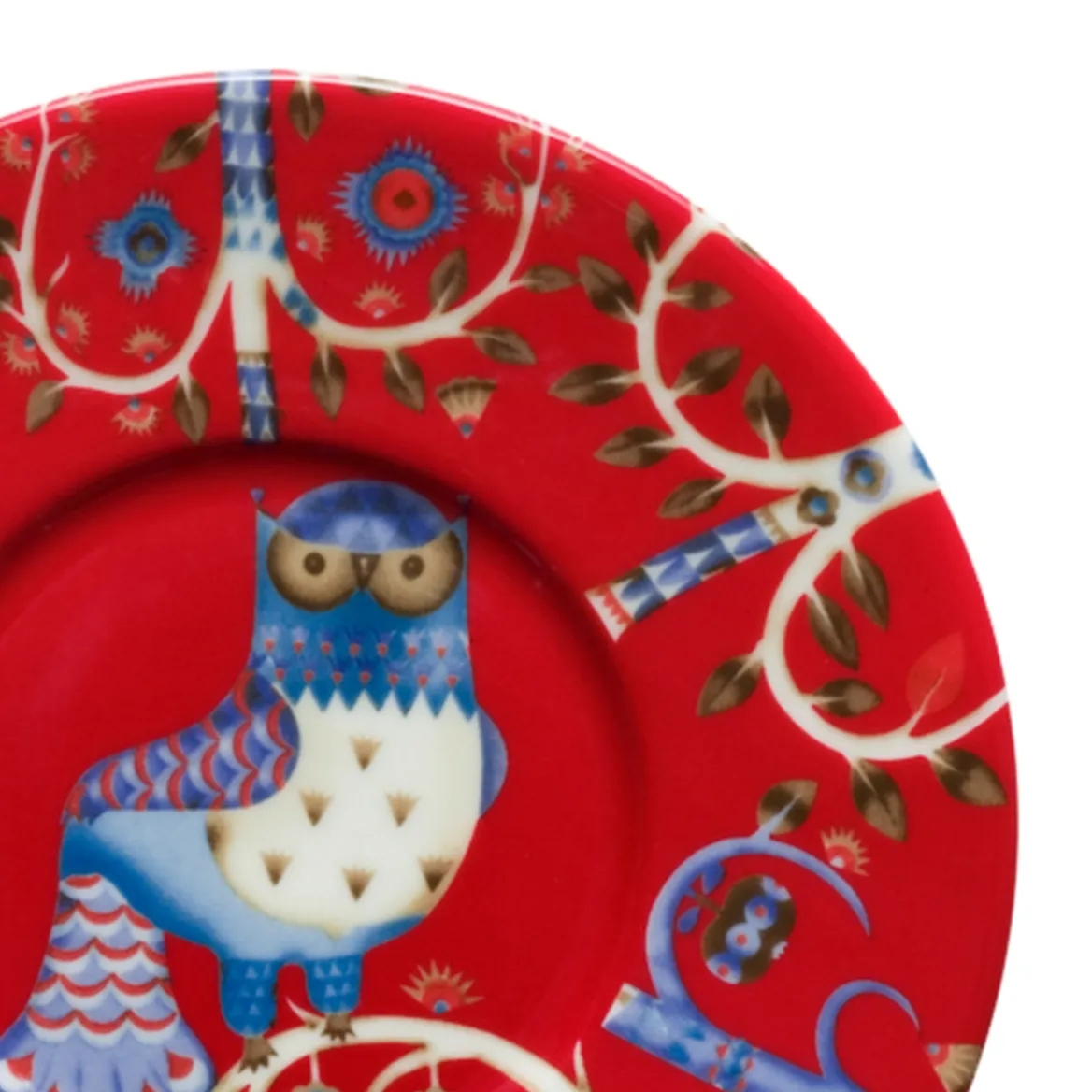 Fat till kaffekopp 15cm röd<IITTALA Clearance