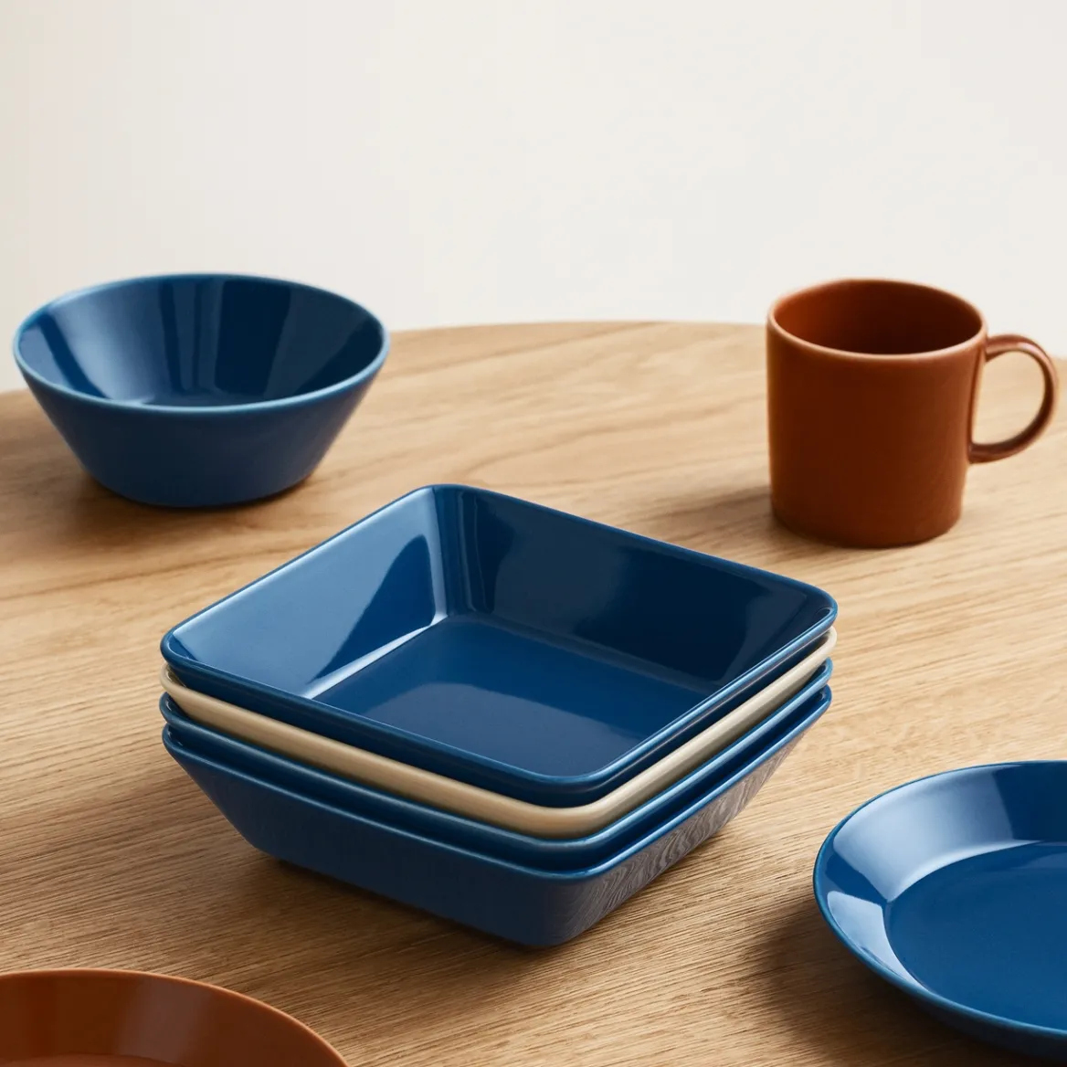 Fat 16x16cm vintage blå<IITTALA New