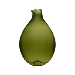 Fågelflaska rund 108x164mm mossgrön<IITTALA Hot