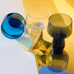 Glas på fot 29cl eldgul 2-pack<IITTALA Discount