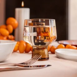 Glas på fot 29cl linne 2st<IITTALA Sale