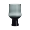 Glas på fot 40cl stålgrå 2-pack<IITTALA Hot