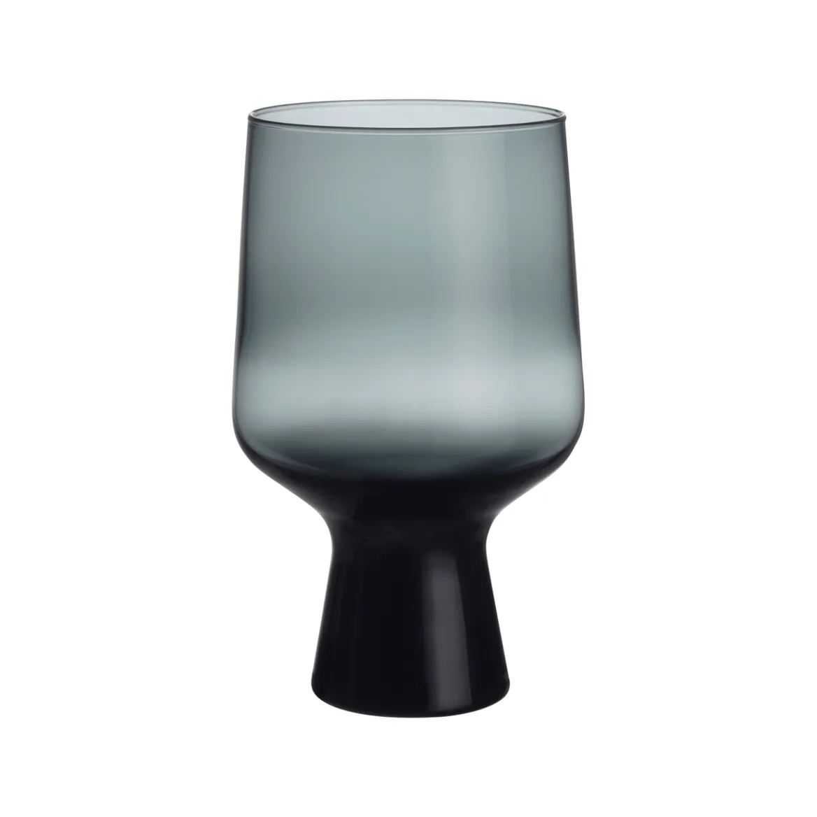 Glas på fot 40cl stålgrå 2-pack<IITTALA Hot