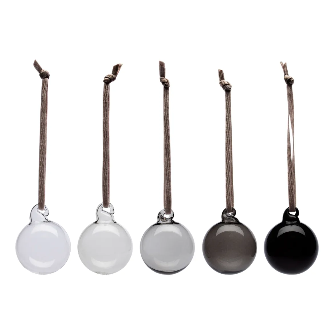 Glaskula 40mm grå 5st<IITTALA Best