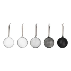Glaskula 80mm grå 5st<IITTALA Sale