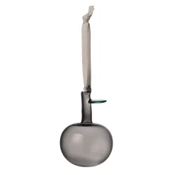 Glasäpple grå 3st<IITTALA New