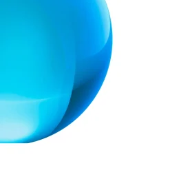 Glassfär 5cm elektrisk blå<IITTALA Online