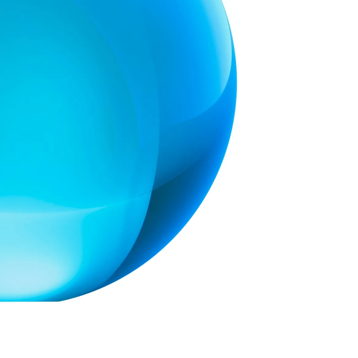 Glassfär 5cm elektrisk blå<IITTALA Online