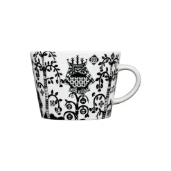 Kaffe/cappuccinokopp 0,2L & fat 15cm svart<IITTALA New