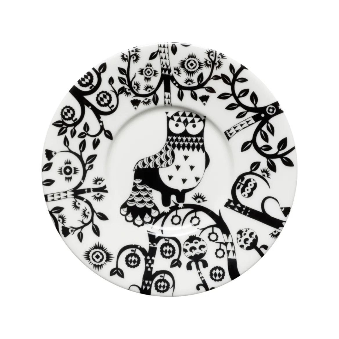Kaffe/cappuccinokopp 0,2L & fat 15cm svart<IITTALA New
