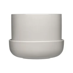 Kruka med Fat ljusgrå S<IITTALA Outlet