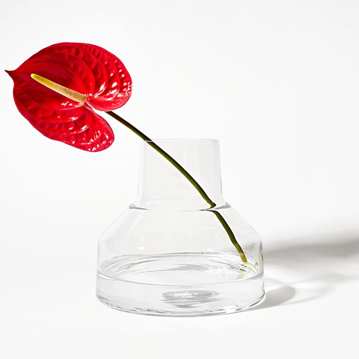 Låg vas 220x200mm klar<IITTALA Sale