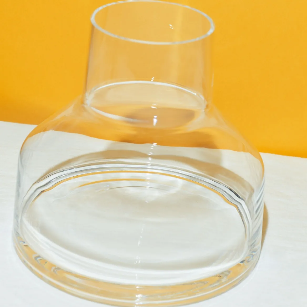 Låg vas 220x200mm klar<IITTALA Sale