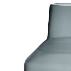 Låg vas 220x200mm stålgrå<IITTALA Hot