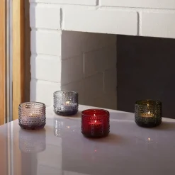 Ljuslykta 64mm grå<IITTALA Hot
