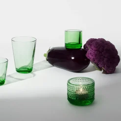 Ljuslykta 60mm äppelgrön<IITTALA Online