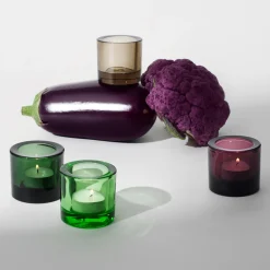 Ljuslykta 60mm vattengrön<IITTALA Hot