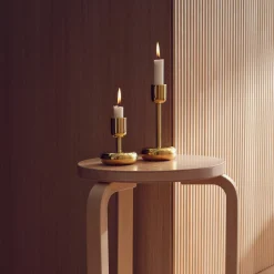 Ljusstake 183mm mässing<IITTALA Outlet