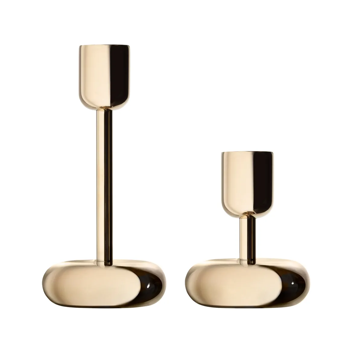 Ljusstake mässing gåvoförpackning 2-pack<IITTALA Hot
