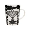 Mugg 0,4L Uni svart och vit, presentförpackning<IITTALA Online