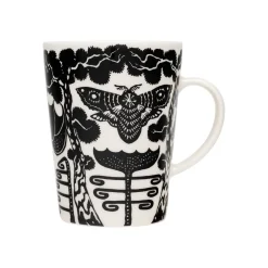 Mugg 0,4L Yö svart och vit, presentförpackning<IITTALA New
