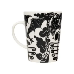 Mugg 0,4L Yö svart och vit, presentförpackning<IITTALA New