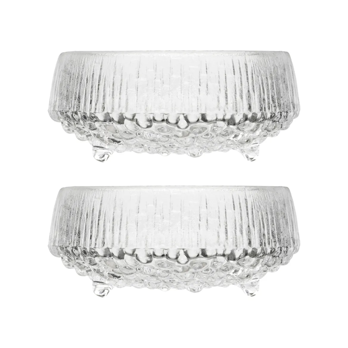 Skål 115mm klar 2-pack<IITTALA Clearance