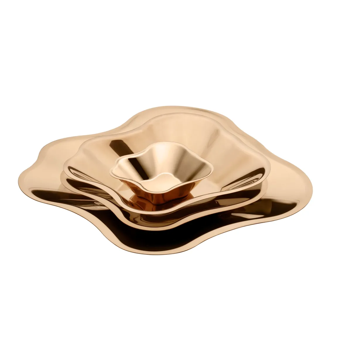 Skål 358mm roséguld<IITTALA Best