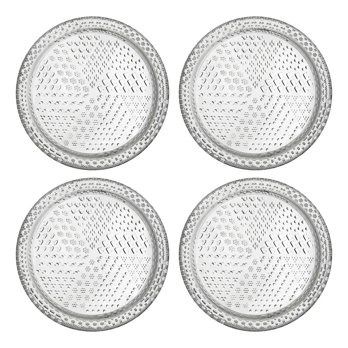 Tallrik 154mm klar 4-pack<IITTALA Outlet