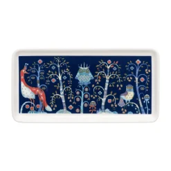 Tallrik rektangulär 12x24cm blå<IITTALA Outlet