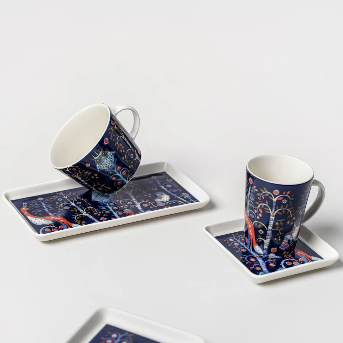 Tallrik rektangulär 12x24cm blå<IITTALA Outlet