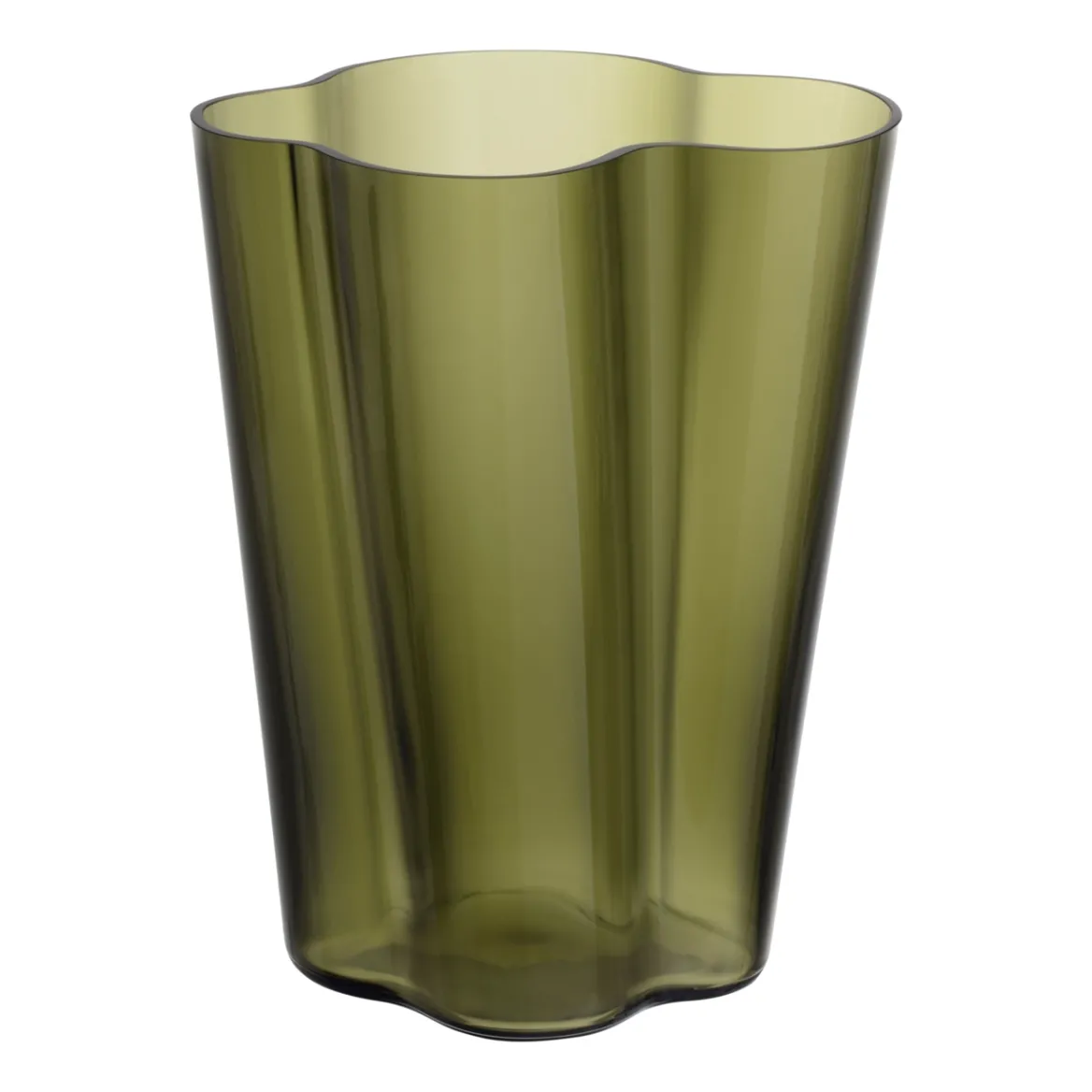 Vas 270mm moss grön<IITTALA Outlet