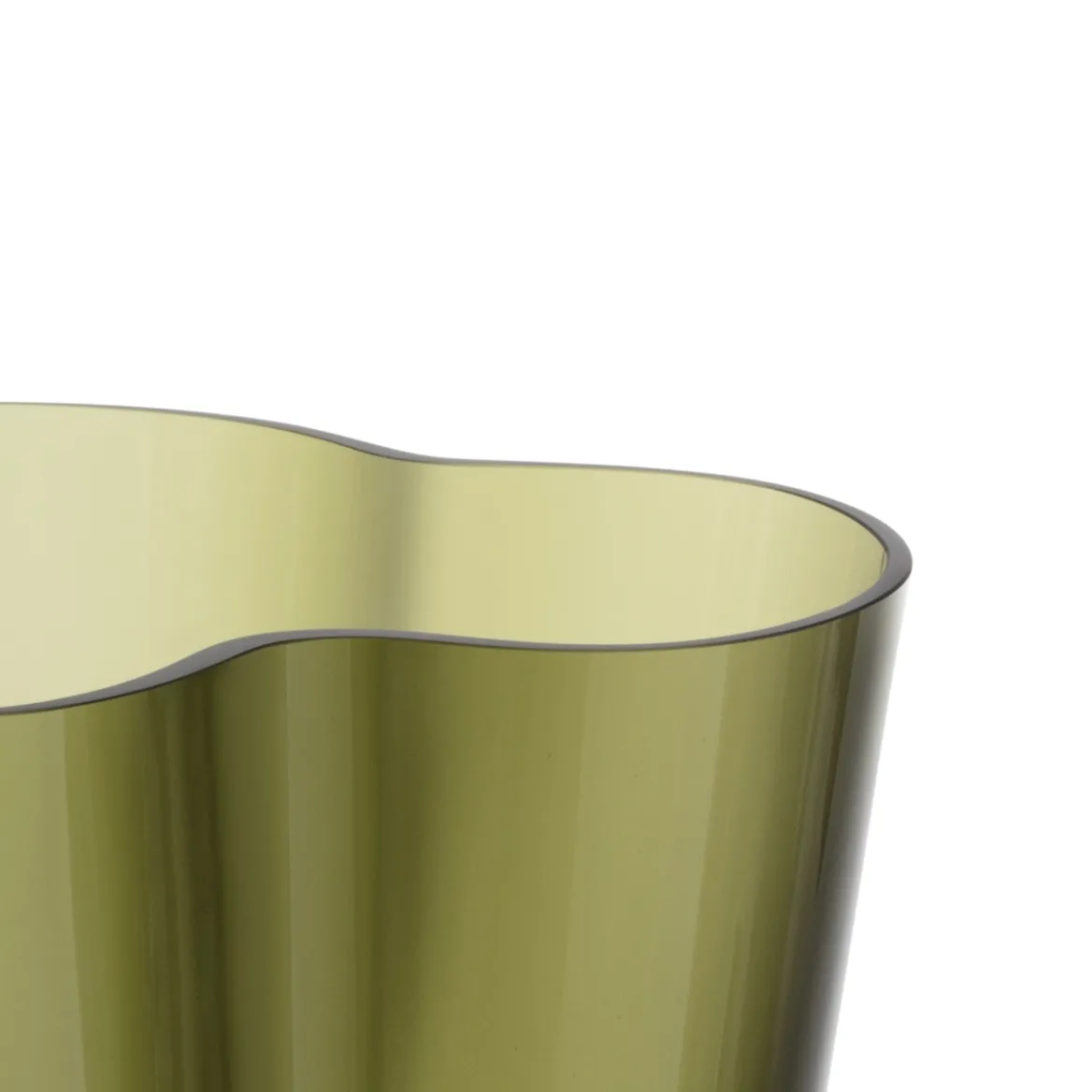 Vas 270mm moss grön<IITTALA Outlet