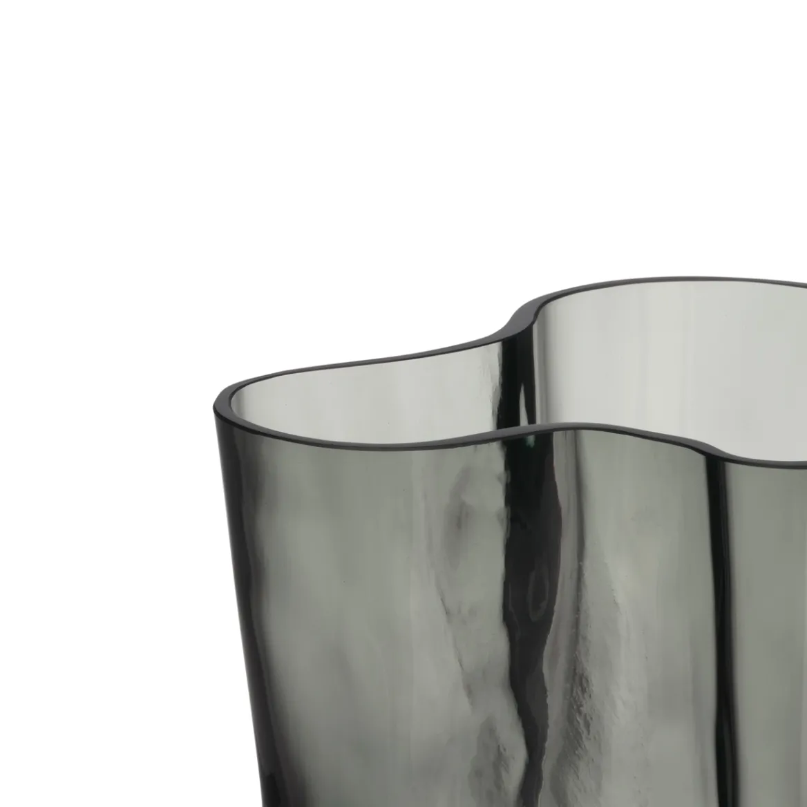 Vas 140mm mörkgrå<IITTALA Hot